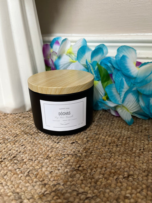 8oz hand-poured soy wax candle (5 available scents)