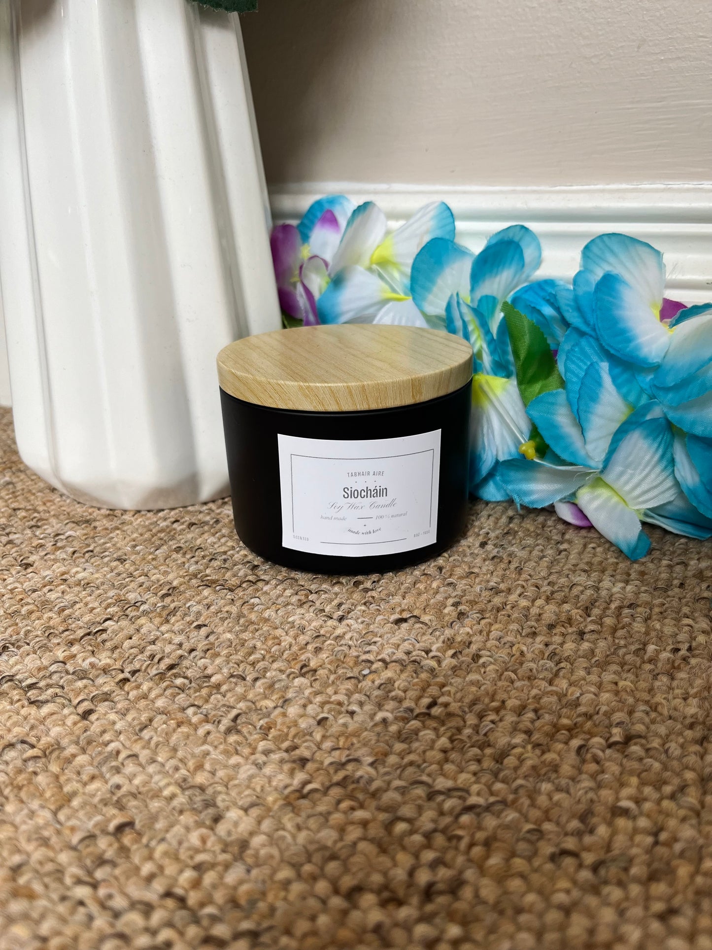 8oz hand-poured soy wax candle (5 available scents)