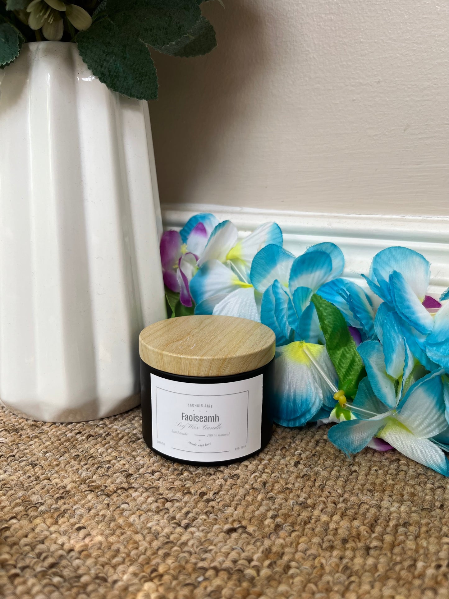 4oz hand-poured soy wax candle (5 available scents)